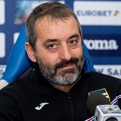 Giampaolo: «Una vittoria per restare attaccati al carro delle ambizioni»