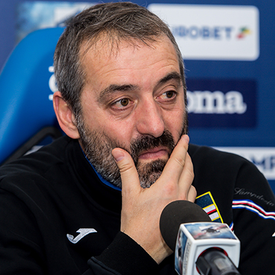 Giampaolo: «Con il Frosinone è da vincere. Il nostro pubblico? Fedele fino alla morte»