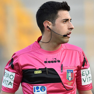 Arbitri: al “Ferraris” dirige Massimi di Termoli