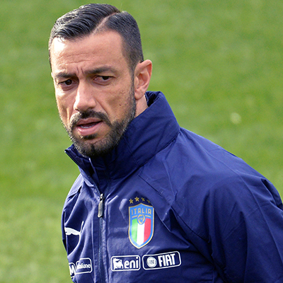 Quagliarella in Coverciano: first day with Italy squad for Samp captain