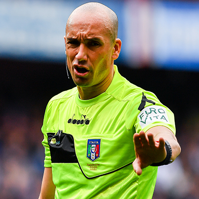 Arbitri: Parma-Sampdoria affidata a Fabbri di Ravenna