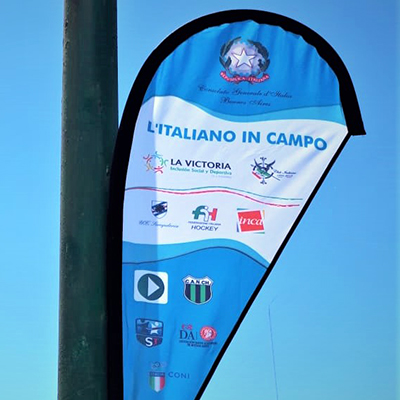 L’italiano in campo: divise blucerchiate per i bambini di Buenos Aires