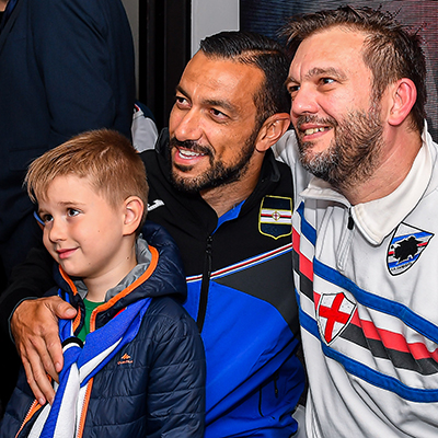 #SampthingDifferent: al “Ferraris” l’abbraccio tra i tifosi e bomber Quagliarella