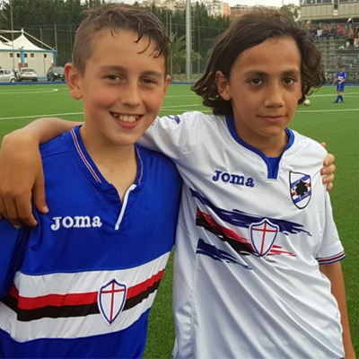 Academy: una giornata di festa a Roma per la Sampdoria e il Futbolclub