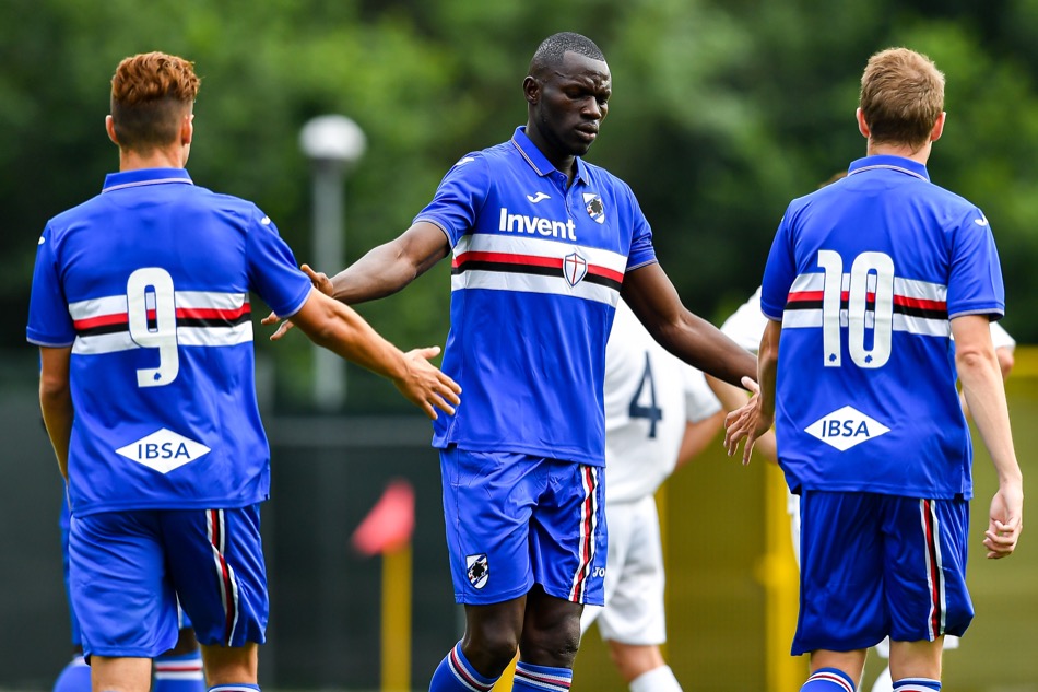 Omar Colley; Sampdoria preseason Omar Colley; Sampdoria preseason