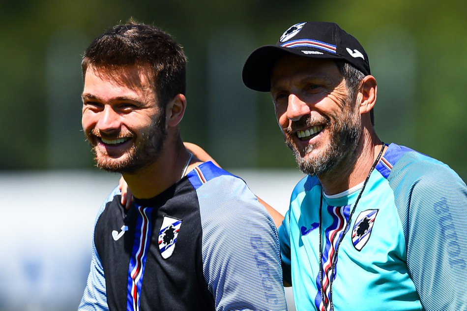 Karol Linetty, Di Francesco; Sampdoria Karol Linetty, Di Francesco; Sampdoria