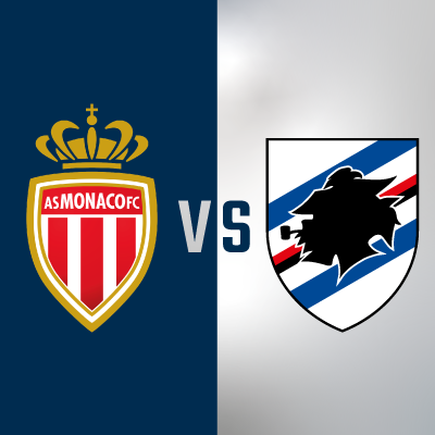 Monaco-Sampdoria: biglietti disponibili online per i Settori A e F del “Louis II”