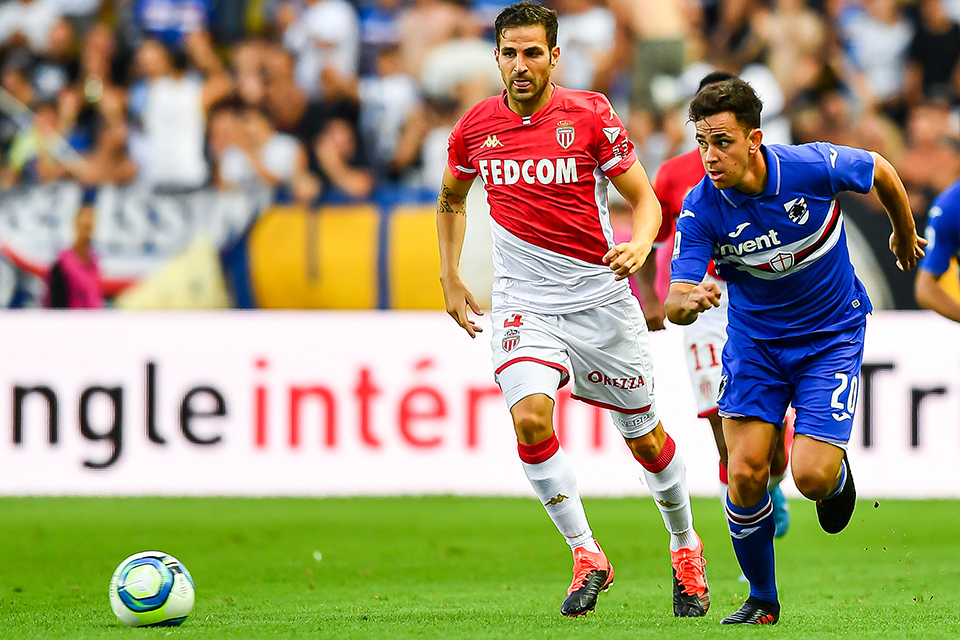 Monaco-Sampdoria 1-0; Fabregas, Maroni Monaco-Sampdoria 1-0; Fabregas, Maroni
