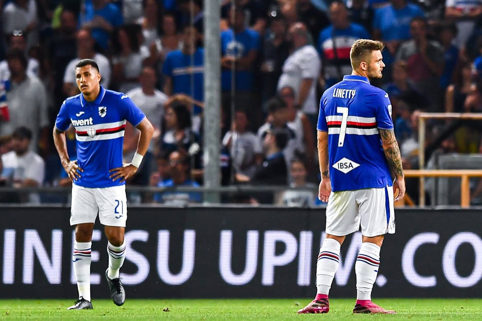 Sampdoria 0-3 Lazio, Murillo Sampdoria 0-3 Lazio, Murillo