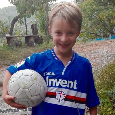 #sempreconte: Gioele, il bimbo sampdoriano che parla in genovese