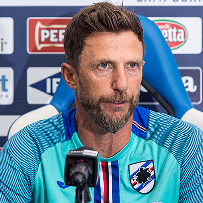 Di Francesco: «Dobbiamo rifarci, vogliamo vincere con una prestazione di alto livello»