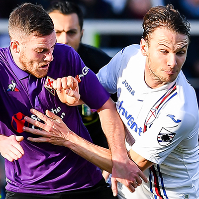 I blucerchiati arruolati da Di Francesco per la sfida con la Fiorentina