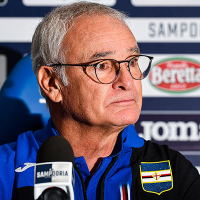 Ranieri al debutto: «Il feeling tra me e i giocatori è la cosa che più importa»