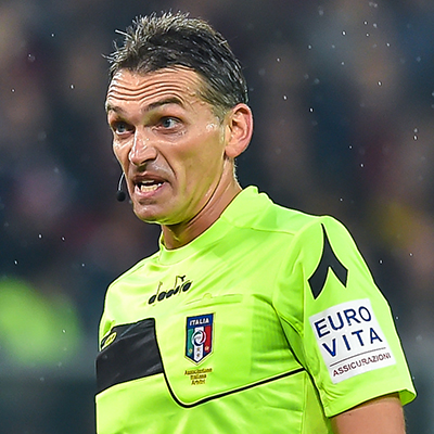 Arbitri: Sampdoria-Atalanta affidata a Irrati di Pistoia