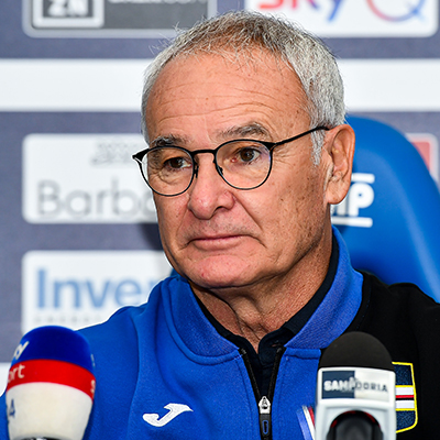 Ranieri attende l’Udinese: «Avversario tosto, affrontiamolo con spirito di sacrificio»