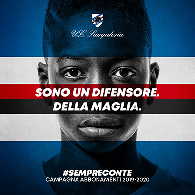 #sempreconte, Hubert: difensore sugli spalti e mezzala in campo con il blucerchiato nel cuore