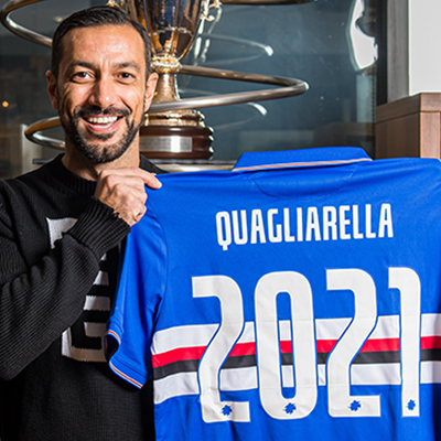 The legend continues: Quagliarella renews to 2021