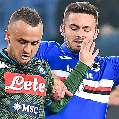 Beffa atroce: la Samp prima rimonta poi si arrende al Napoli