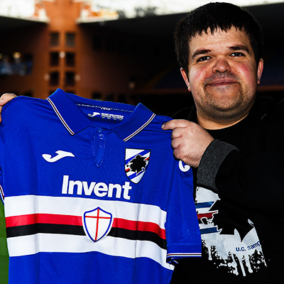 #sempreconte, l’esempio di Davide: «Samp, lotta come me per ogni traguardo»