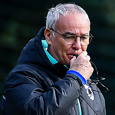 Ranieri attende il Napoli: «Avversario gagliardo, ma non sarà facile neanche per loro»