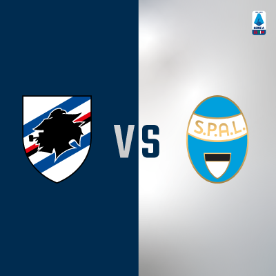 Sampdoria-SPAL: info accrediti media e fotografi