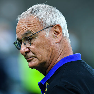 Ranieri: «Un primo tempo così non ci sta, sappiamo che dovremo lottare»