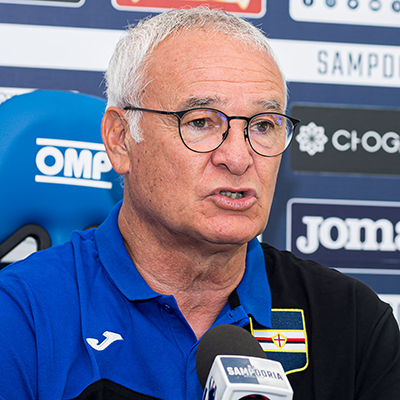 Ranieri indica la via verso Parma: «Voglio vedere la Samp dell’ultimo periodo»