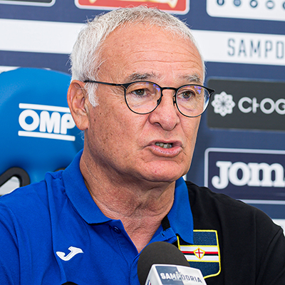 Ranieri: “Udinese a strong, physical side. I’ll be shouting from the stands”