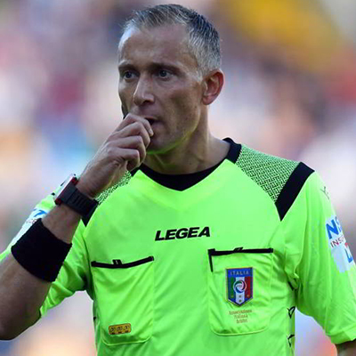 Arbitri: Udinese-Sampdoria affidata a Valeri di Roma 2