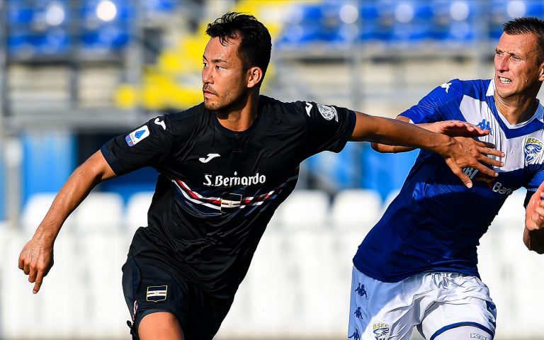 Yoshida delighted with Serie A experience at Samp