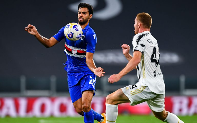 Falsa partenza per la Sampdoria, a Torino la Juventus fa tris