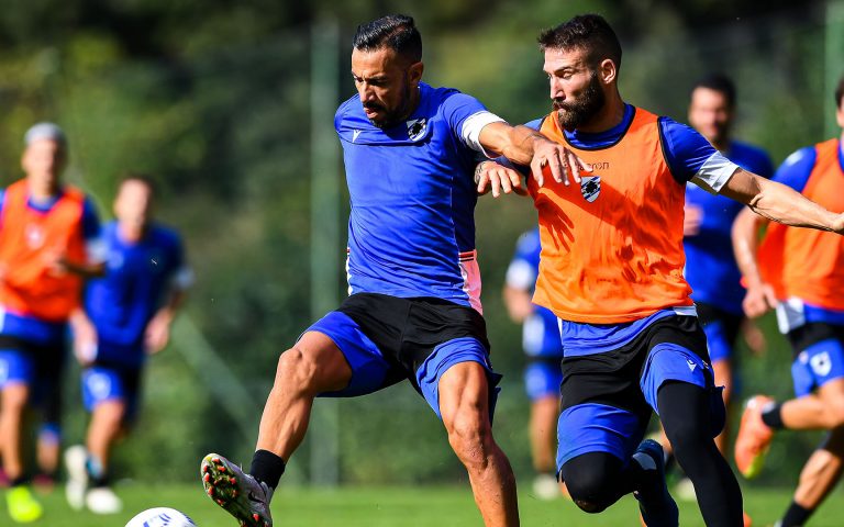 Samp divisa tra scarico e palestra, venerdì pomeridiano