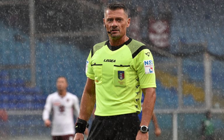 Arbitri: Fiorentina-Sampdoria affidata a Giacomelli di Trieste