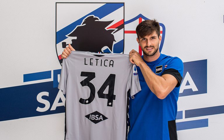 Letica è blucerchiato: arriva dal Club Brugge a titolo temporaneo