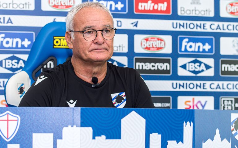 Ranieri: “Let’s show everyone what Samp are really about”