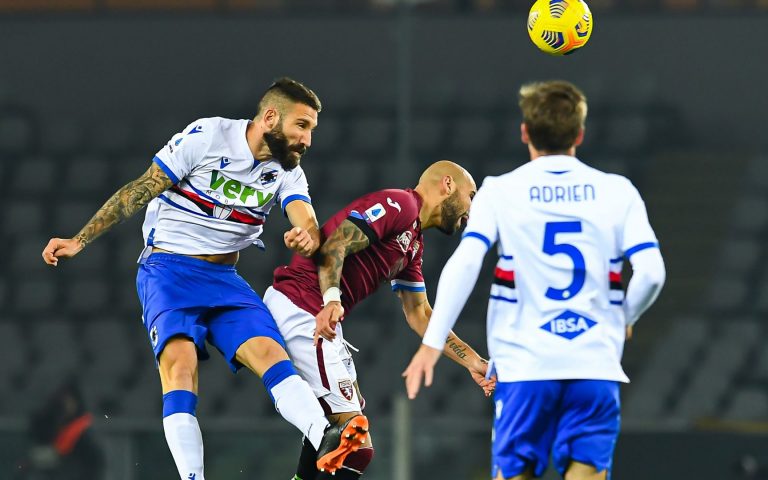 Samp claim 2-2 draw away to Torino