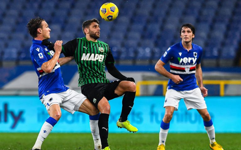 Samp narrowly beaten by Sassuolo