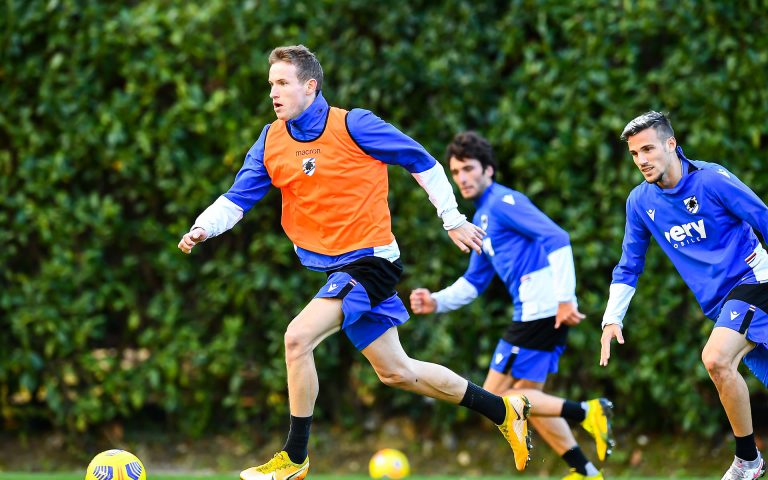 Technique drills and practice games in Bogliasco, morning session on Friday