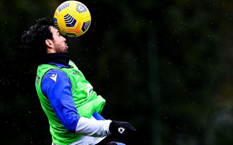 Ripresa dei lavori a Bogliasco, primo test in gruppo per Tonelli