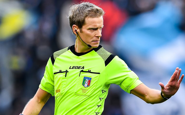 Arbitri: Milan-Sampdoria affidata a Chiffi di Padova