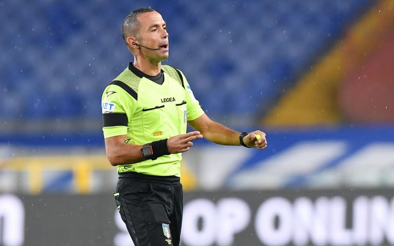 Arbitri: Roma-Sampdoria affidata a Guida di Torre Annunziata