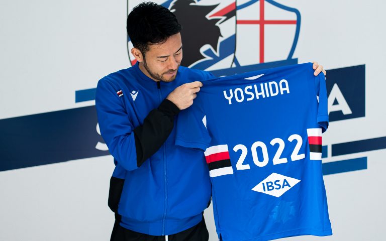 Yoshida rinnova: sarà blucerchiato fino al 2022