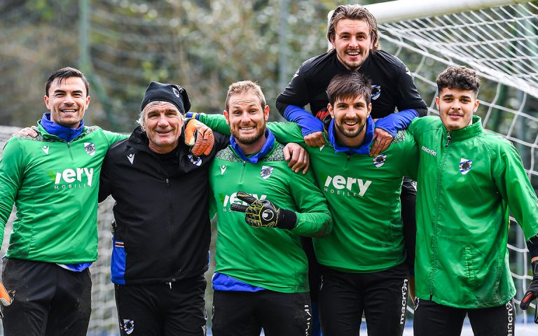 Focus on: training with Audero and the rest of the goalkeepers