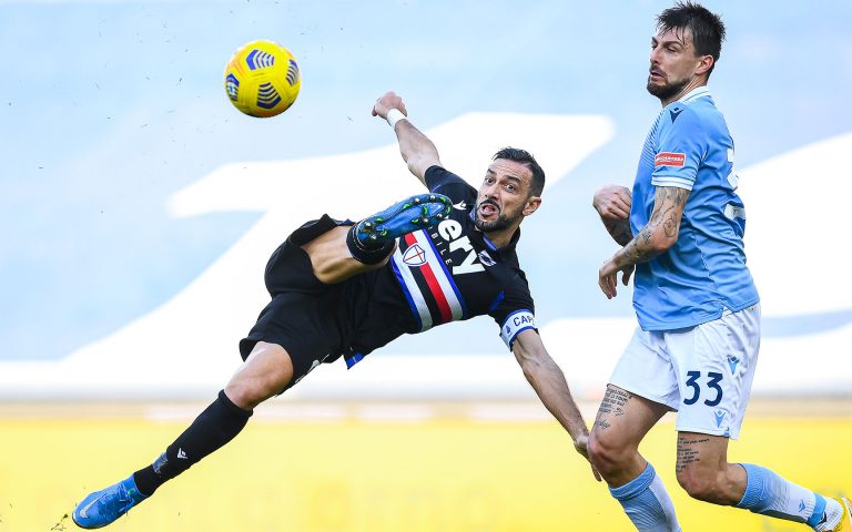 Maledizione continua: la Samp cade ancora in casa della Lazio