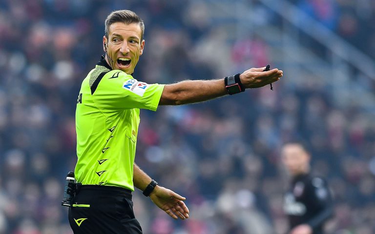 Arbitri: Lazio-Sampdoria affidata a Massa di Imperia