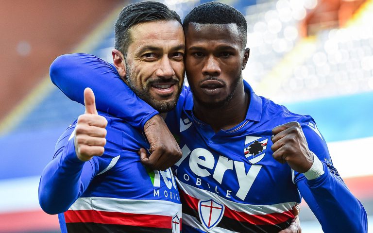 Quagliarella: «Gol e auguri a tutti gli innamorati della Samp»