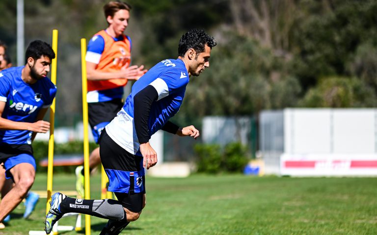 Samp up the ante ahead of AC Milan clash, morning session on Thursday