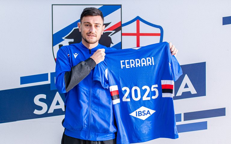 Ferrari signs new Sampdoria deal running until 30 June 2025