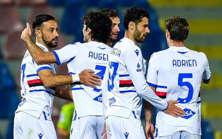 Segna Quagliarella, la Sampdoria espugna Crotone