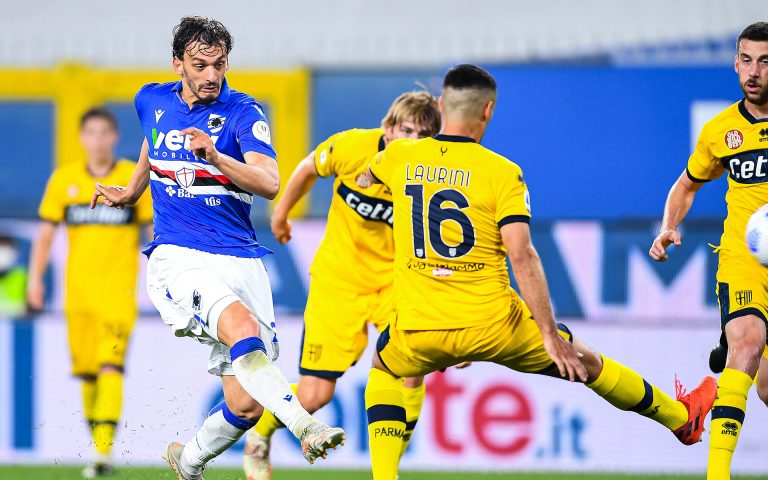 Gabbiadini: «Gol e vittoria: campionato chiuso in bellezza»